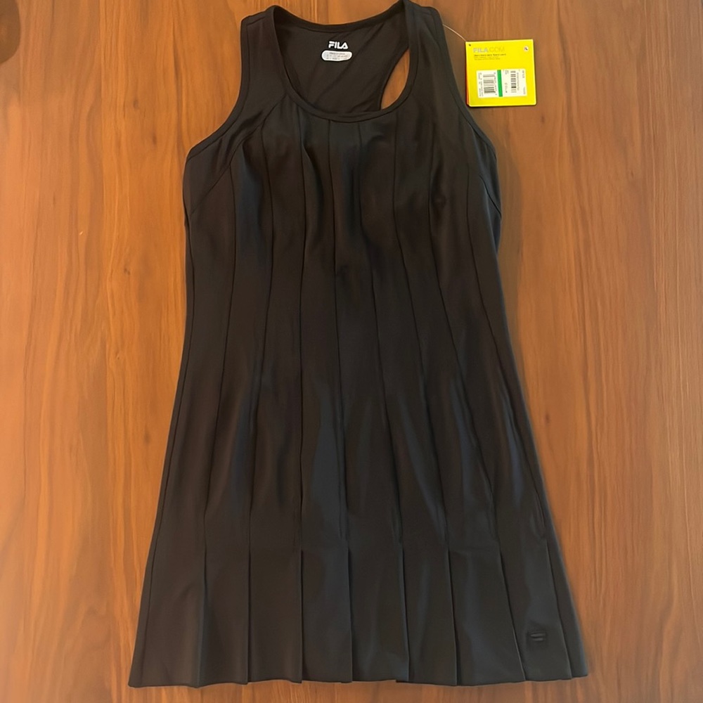 NWT Fila Black Tennis Dress Size Large